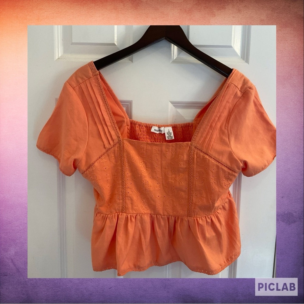 Midnight Sky Crop Top - NWT - Size Large